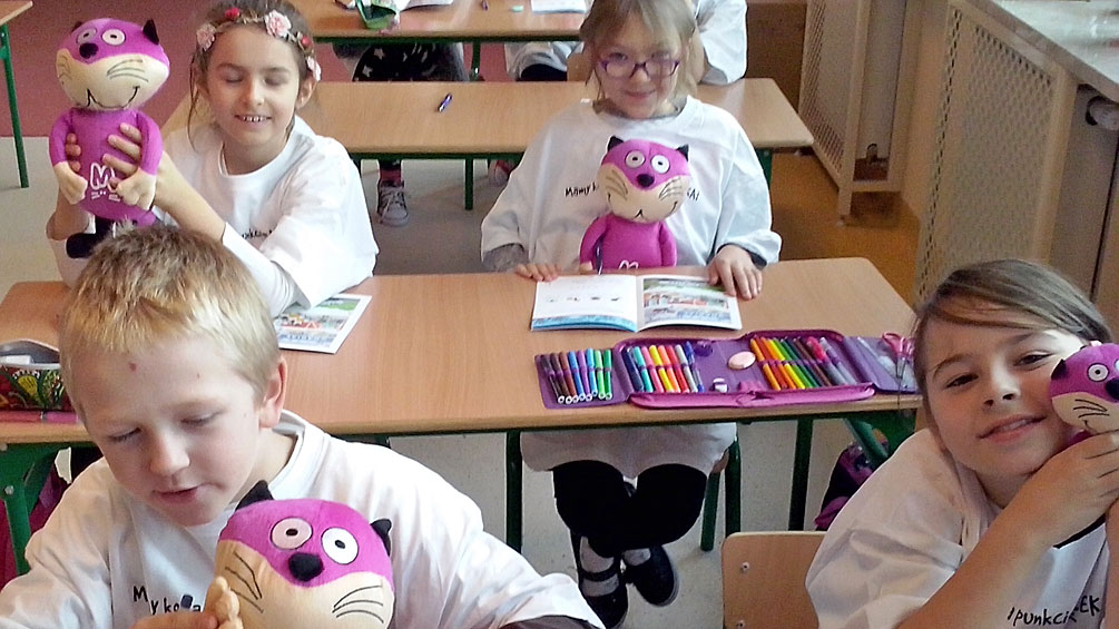 Mamy kota na punkcie mleka