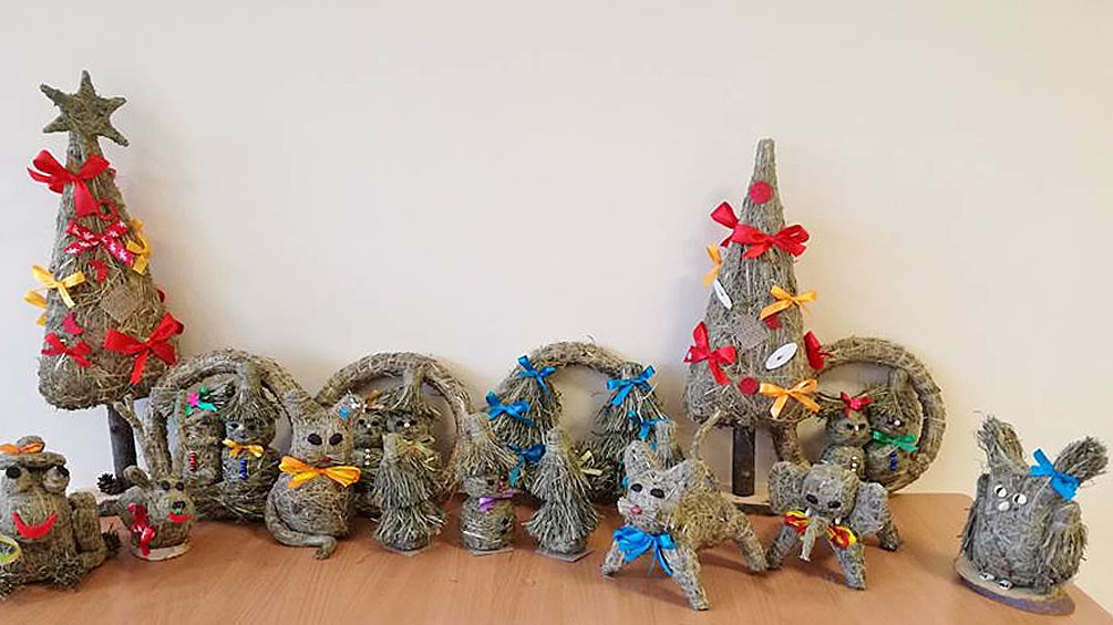 Warsztaty ekologiczne Eko-figurki z siana