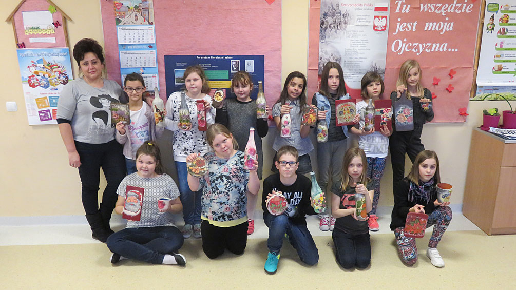 Projekt edukacyjny „Decoupage – rękodzieło dzieci”