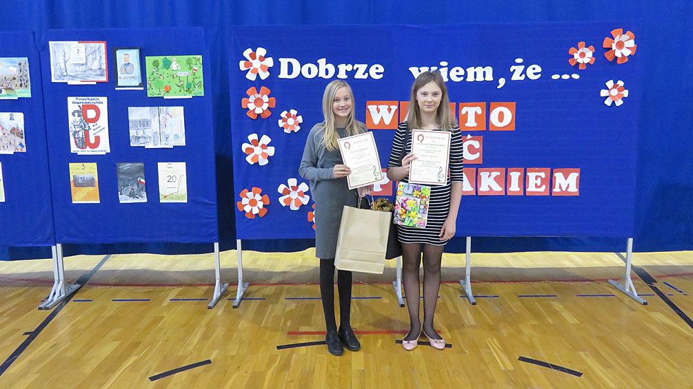 Finał Konkursu Patriotycznego – odbieramy nagrody!