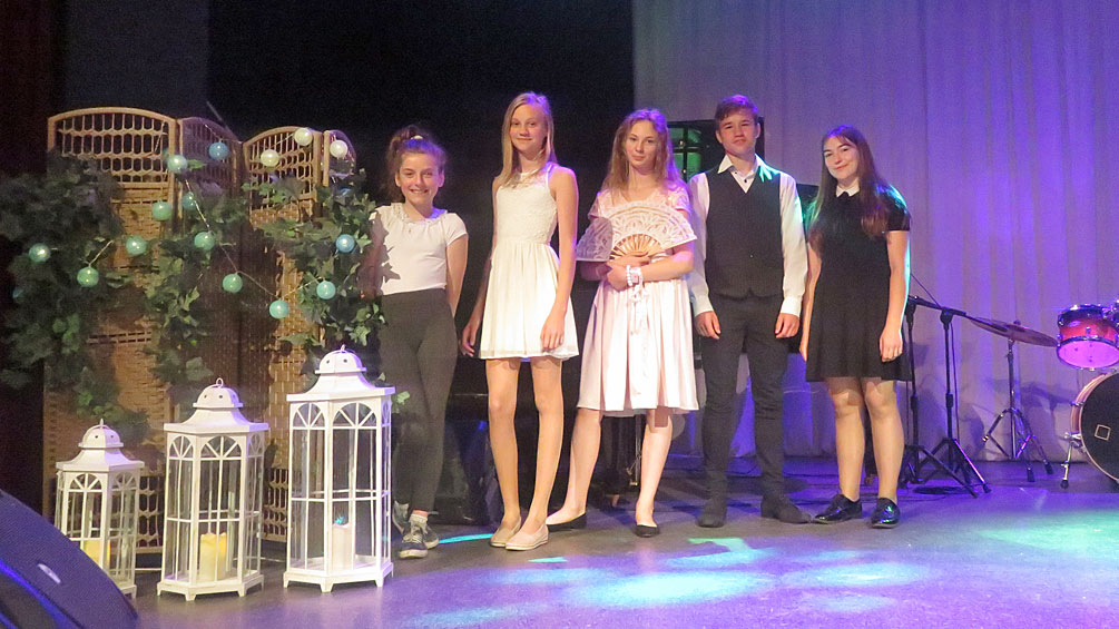 Podwójne podium w romantycznym nastroju