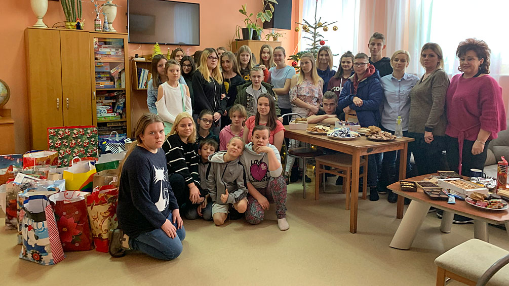 Odwiedziny w Domu Dziecka w Równem