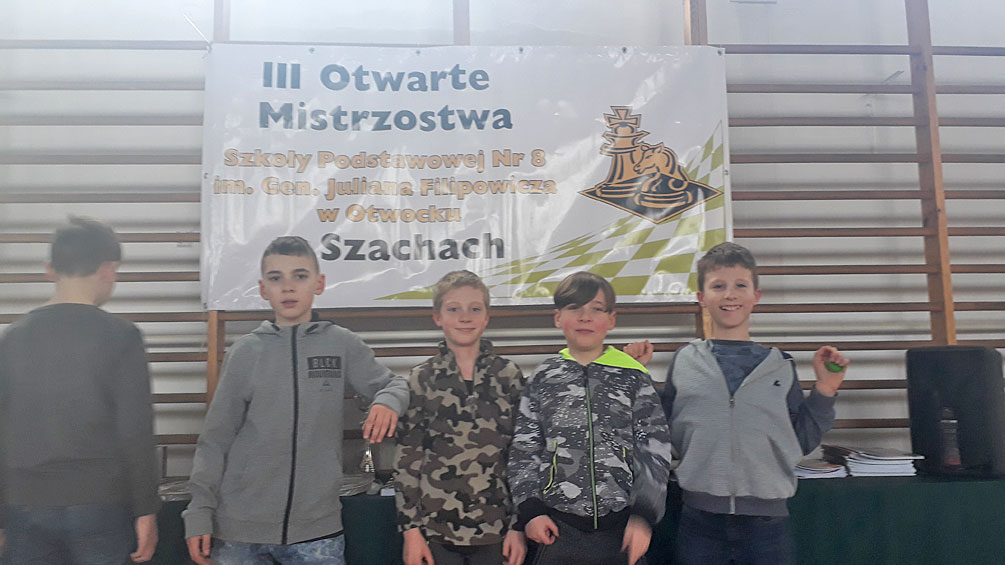 III Otwarte Mistrzostwa Szkoły Podstawowej nr 8 im. Generała Juliana Filipowicza w Otwocku w szachach szybkich