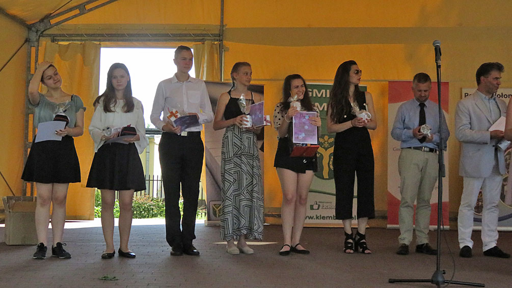 Wyróżnienie w Konkursie Piosenki w Klembowie