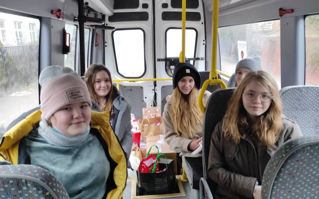 Obdarowaliśmy rówieśników z Domu Dziecka