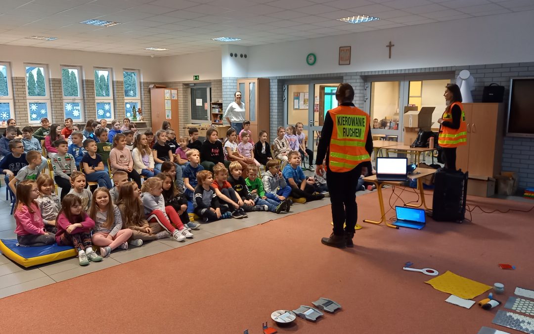 Warsztaty pt.: „Bezpieczni na drodze”