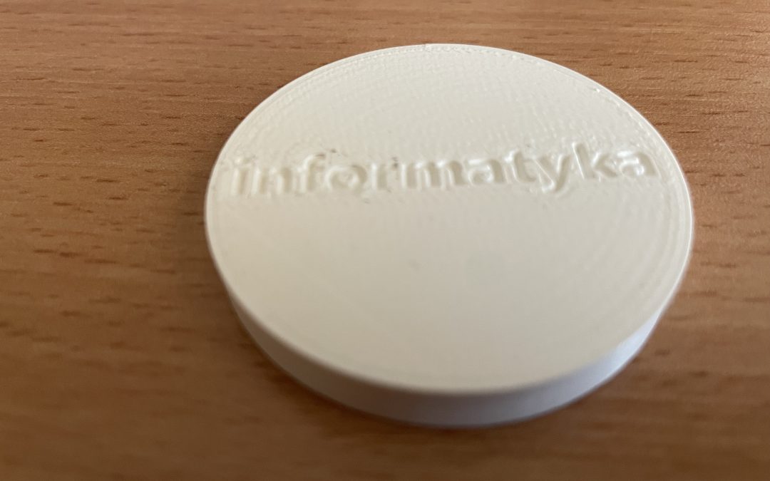 Zajęcia z informatyki z drukarką 3D