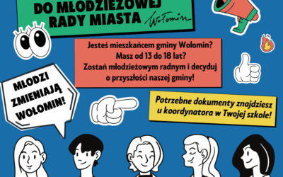 Ogłoszenie – lista kandydatów ZSP w Leśniakowiźnie do Młodzieżowej Rady Miasta Wołomin