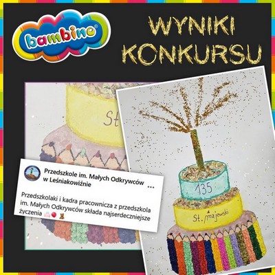 Konkurs „Kolorowy świat Bambino”
