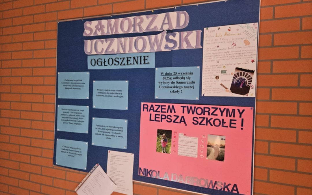 Wybory do Samorządu Uczniowskiego