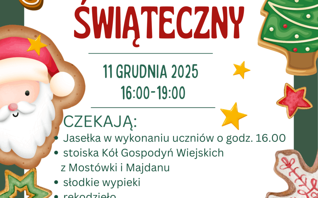Bożonarodzeniowy Kiermasz Świąteczny